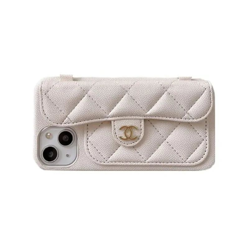 Coque de téléphone CC Beige