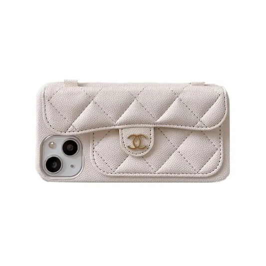 Coque de téléphone CC Beige