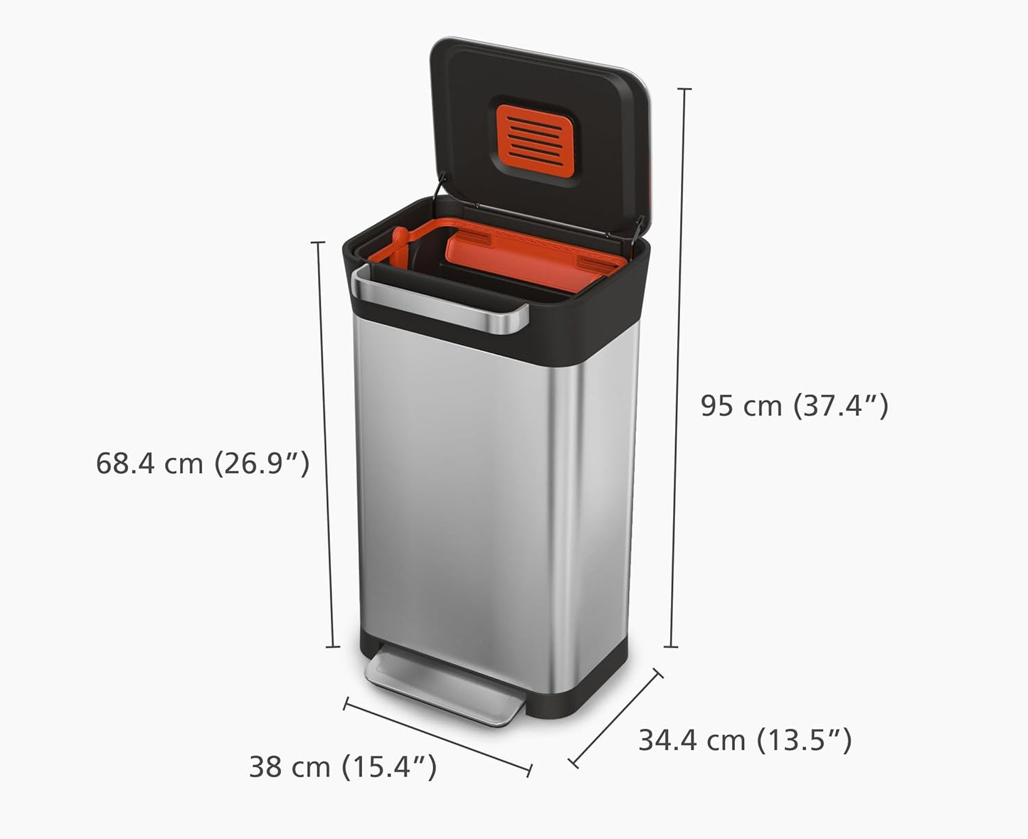 HomePress Pro Inox 50L – La poubelle qui compresse pour vous simplifier la vie