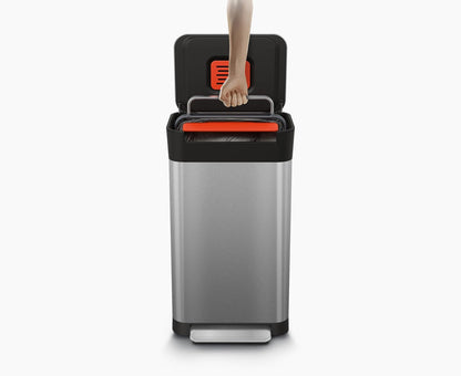 HomePress Pro Inox 50L – La poubelle qui compresse pour vous simplifier la vie