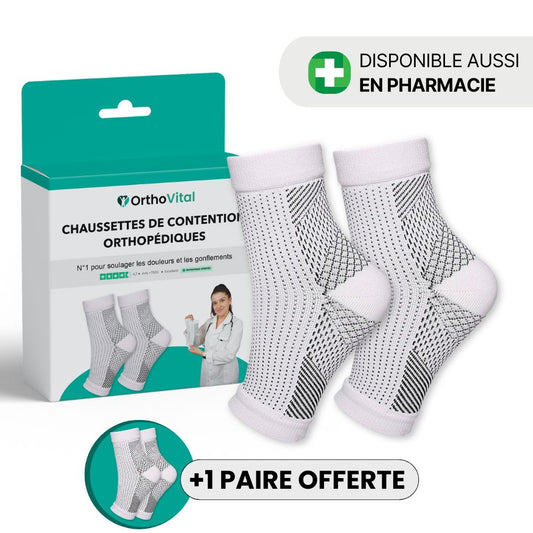 Chaussettes de contention orthopédiques OrthoVital